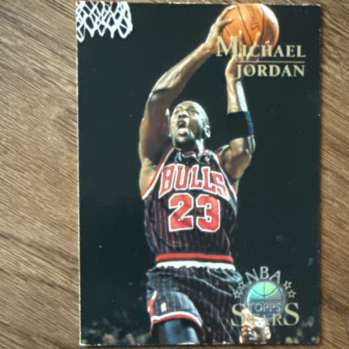 Topps 1996 Stars Michael Jordan #24 Chicago Bulls Basketball | eBay