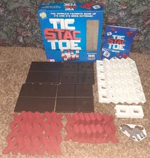 2014 PRESSMAN TIC STAC TOE 3D EDITION STRATEGY GAME FOR ALL AGES COMPLETE