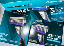 Gillette Mach3 Razor for Men, Handle & 2 Cartridges + Plus So Much More! CRAZY!