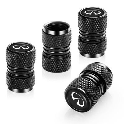 4 Pcs Metal Tire Valve Stem Caps for Infiniti Q50 FX35 FX37 QX60 QX70