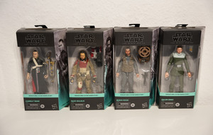 Hasbro Star Wars The Black Series 4er Figuren Set Rogue One: A Star Wars Story 
