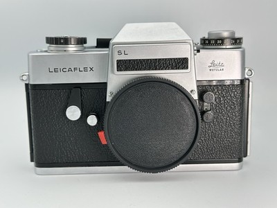 Leica Leitz Leicaflex SL 35mm SLR Film Camera-Silver-Please Read