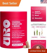 URO Vaginal Moisture  Mood   Formulated to Support Vaginal Moisture, Mood  ...