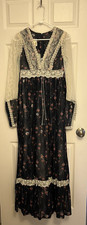 Vintage Gunne Sax Maxi Dress Jessica McClintock Prairie - Size 9