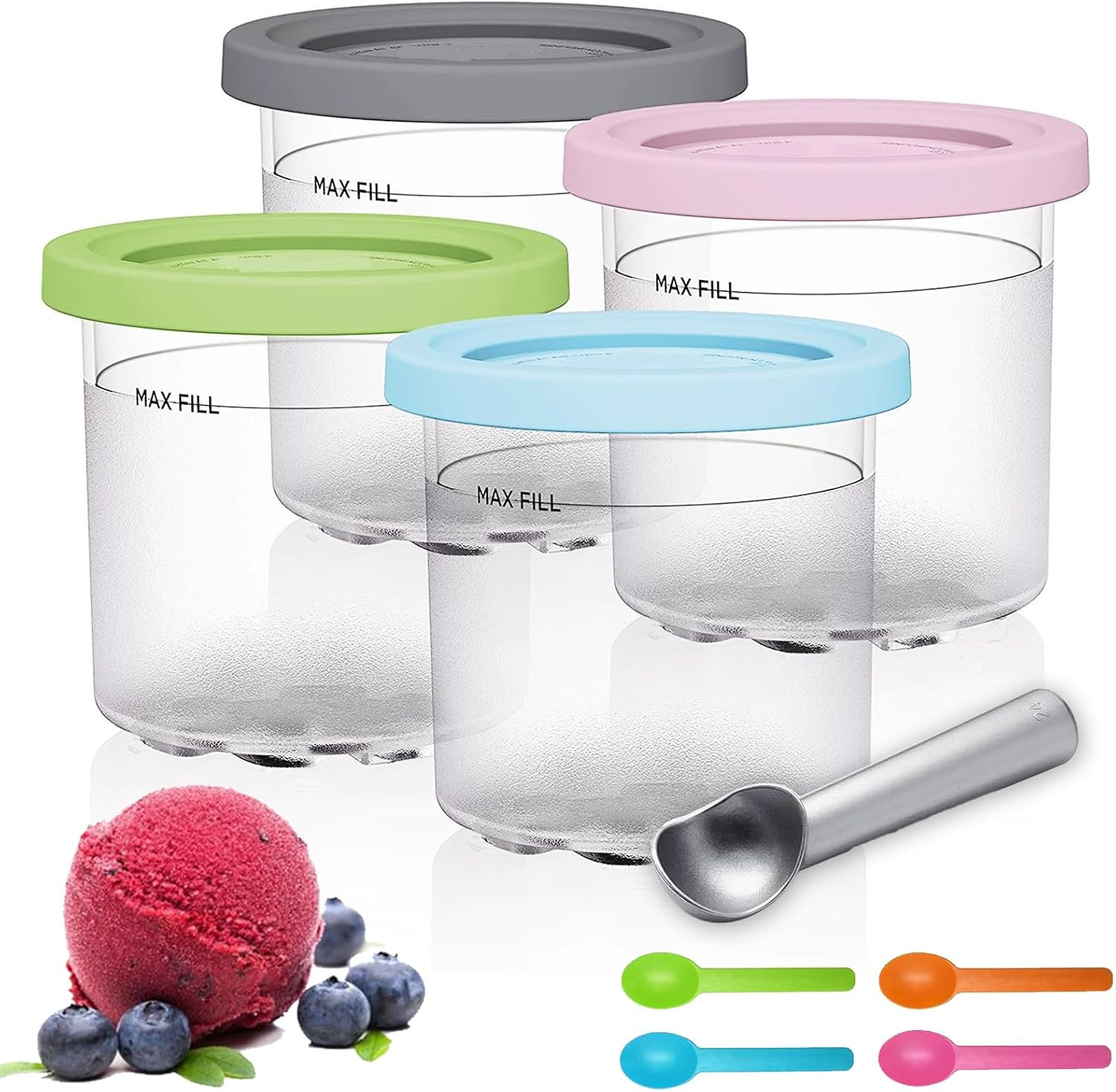 Offerta 4 Contenitori Ninja Creami NC300 | Ricambi Gelatiera Ninja