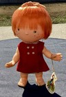 Vintage 1960's HERMAN PECKER Doll ~ Carrot top Vinyl Doll 7" JAPAN — photo 2