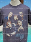 Backstreet Boys 2026 Dark Grey Shirt - Printed Signatures - Sphere, Las Vegas