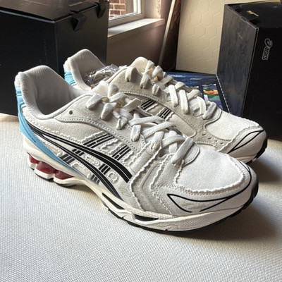 ASICS GEL-Kayano 14 Kith Marvel vs Capcom White/Black/Blue Size 10.5