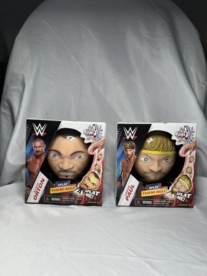 Logan Paul&Randy Orton WWE Splats Head Smash Splat Squeeze Laugh Brand New RARE
