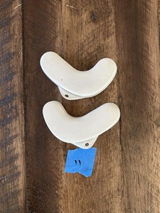 Vintage Football Helmet Jaw Pads 1/2” Thick fits BIKE Air Power SCHUTT & Riddell