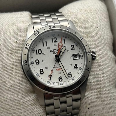 [Excellent Condition] SEIKO 5 Sports SBSC009 GMT Automatic Watch with Warranty C
