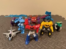McDonald  s Transformers Robots in Disguise Toys 2015 LOT OF 9 