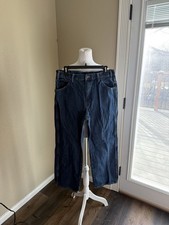 Dickies Men's Straight Leg Jeans 34x30 100 Cotton Denim Carpenter Workwear