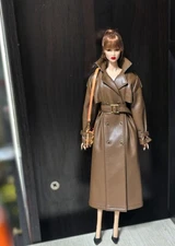 Miniature Dolls Dress fit 12'' Fashion Royalty Poppy Parker Nu Face NF2 Handmade