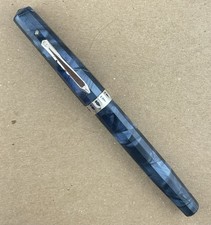 Eversharp Doric Fountain Pen ~ Blue Web ~ Senior ~ Fills ~ Fine/Firm Executive