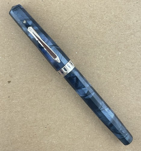 Eversharp Doric Fountain Pen ~ Blue Web ~ Senior ~ Fills ~ Fine/Firm Executive
