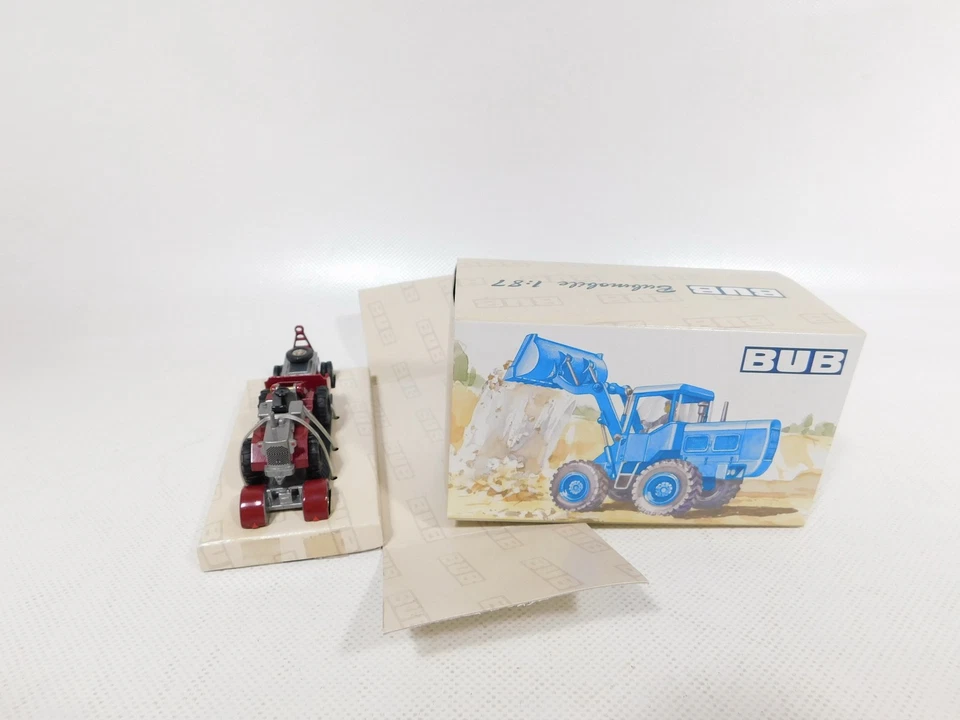 Bub H0 1:87 07501 Rimorchio Pala Caricatrice Fiera Del Giocattolo 2006 Mint # - Immagine 4 di 4