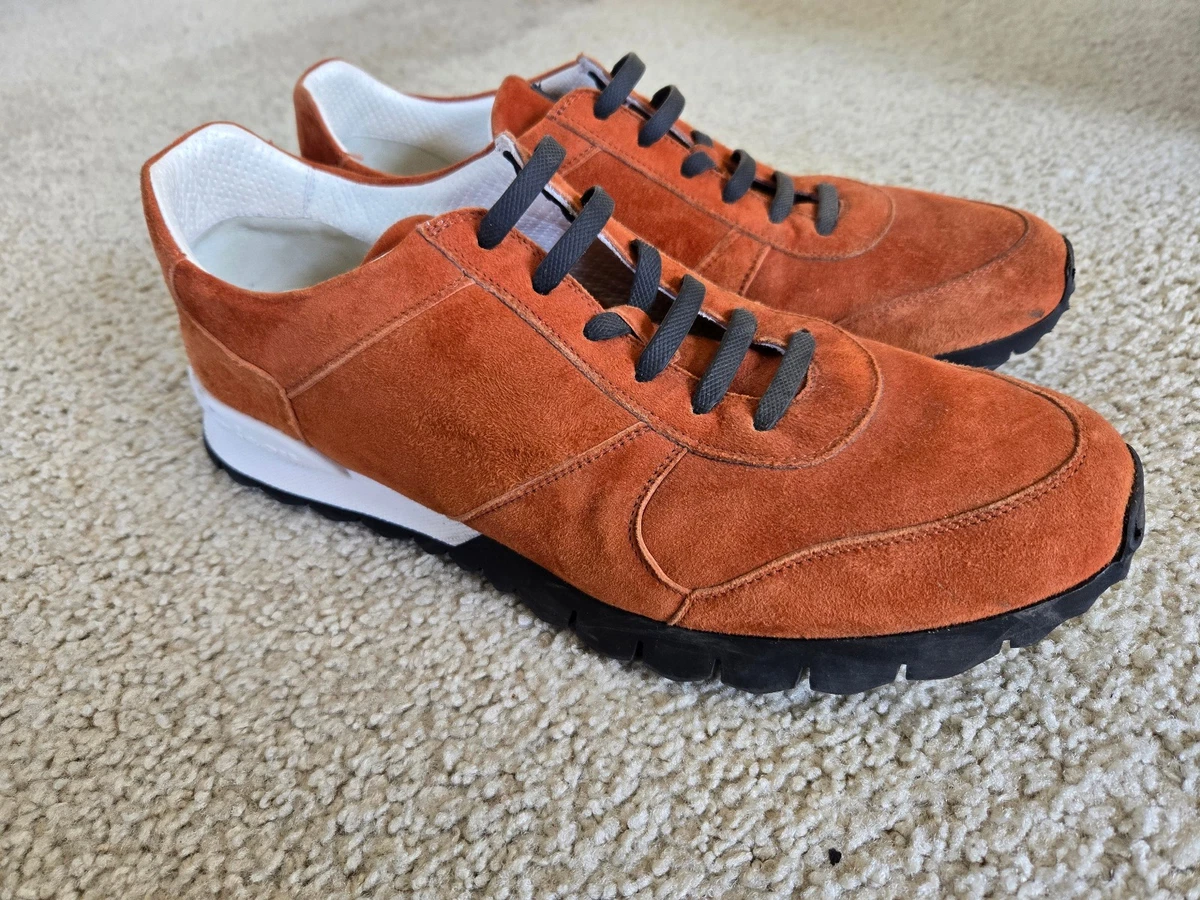 Tom’s x Bonobos Casual Suede‎ Slip On Shoe in Orange Size 10.5 Orange Solid Suede Casual Shoes for Men for sale | eBay main image 2