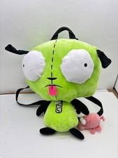 Invader Zim 15" Gir Plush Backpack. Pre Owned