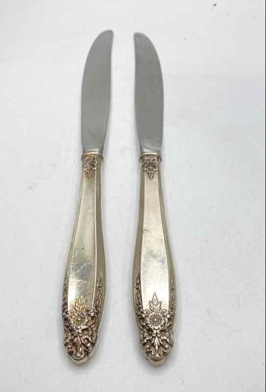 Sterling Silver 9 1/4" Dinner Knives 2 pcs. 150.0g