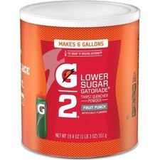 Gatorade Thirst Quencher Powder, G2 Fruit Punch, 19.4 Ounce