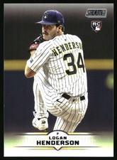 Logan Henderson 2025 Stadium Club #13 RC Rookie Brewers