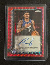 Topps Chrome Update 2025-26 Paolo Banchero Orlando Magic Red Geometric /5!!!