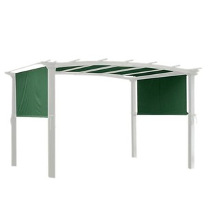 17x6.5' Patio Pergola Canopy Replacement Cover Outdoor Yard Green UV30+ 200g