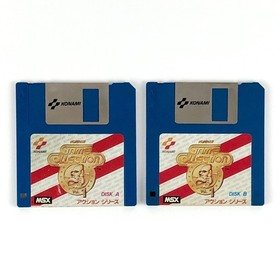 Konami Game Collection Vol 1 W/Box Manual MSX 3.5 Inch 2DD Good Used Game Japan