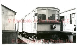 Eastern Michigan EM Interurban Box Motor Orig 2x4 Darkroom Print Highland Pk '39
