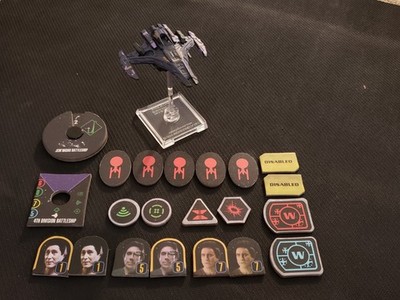 Star Trek Attack Wing (WizKids) 4th Division Battleship (used)