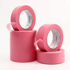 Precision Sensitive Indoor Pink Masking Tape 50M 25/35/48mm Low tack Washi Paper