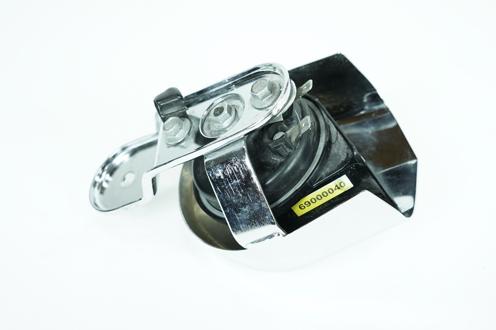 2009 Harley Softail FLSTC Heritage Classic OEM Horn Signal Klaxon Chrome Cover