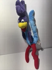 Vintage Road Runner Plush by Warner Brothers Mighty Star 1971 Good Shape 19 Inch