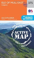 Ordnance Survey - Isle Of Mull East 375 - Sheet Map - G245Z
