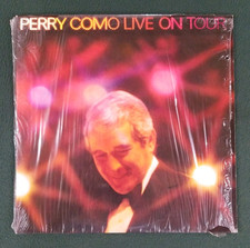 Perry Como Live On Tour RCA AQL1-3826 Stereo LP 1981 Shrink