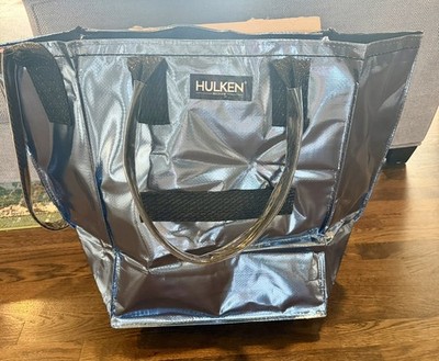 Hulken Signature Rolling Bag Crystal Blue Zip Top Medium Tote NEW