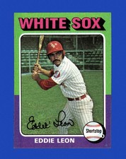 1975 Topps Set-Break #528 Eddie Leon NM-MT OR BETTER *GMCARDS*
