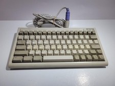 Vintage BTC 5100C Compact PS/2 Keyboard Gray Wired QWERTY Plug Play Retro