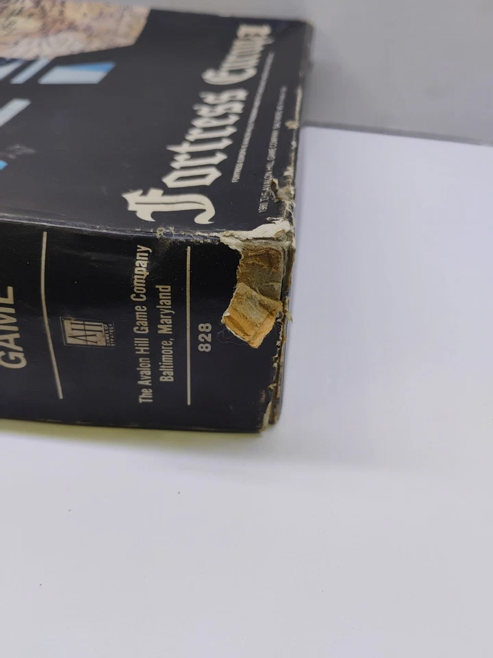 Juego de mesa Avalon Hill Fortress Europa 1980 completo sin perforar Foto 3 de 4