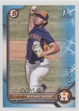2022 Bowman Draft Sky Blue 452/499 Michael Knorr #BD-120 1u6
