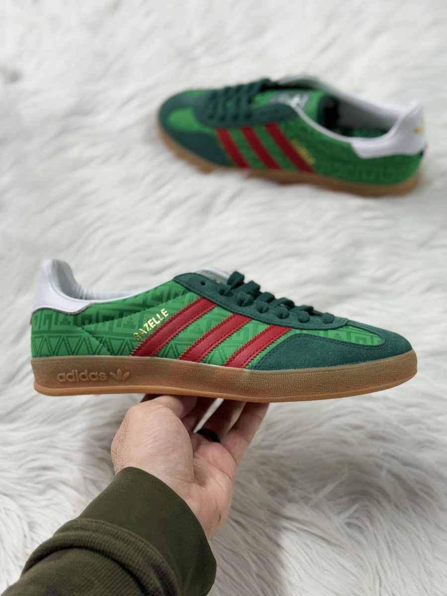 Adidas Gazelle Indoor Bringback Pack Mexico Mens IH9647 NEW Multi