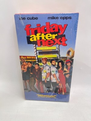 Friday After Next VHS 2003 Ice Cube Mike Epps NEW SEALED w Watermark Has Tear