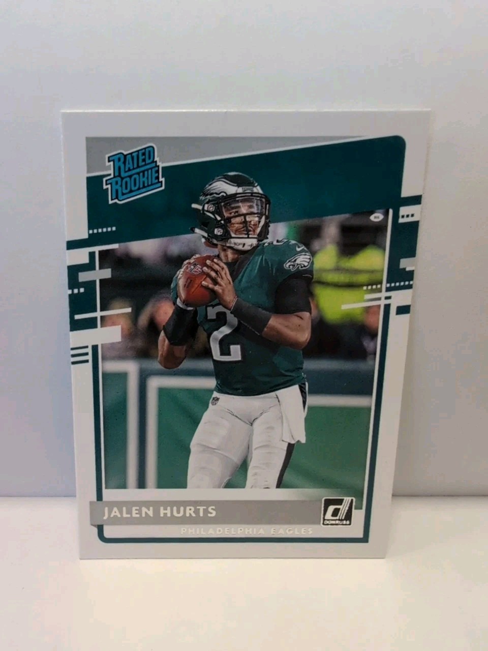 Jalen Hurts 2020 Panini Donruss Rated Rookie 314 RC Eagles