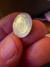 1684 Charles II Maundy 3d Threepence Silver F+ Early Milled