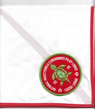 Coosa Lodge 50 National OA Inductions Pilot Lodge Neckerchief - VERY RARE!