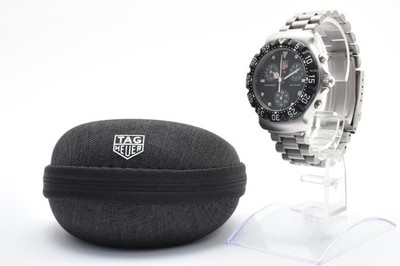   TAG HEUER Formula 1 CA1211-R0 Chronograph Black Dial Quartz Men's Watch JAPAN