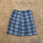 Brandy Melville Plaid Mini Skirt Green Red Blue Vintage Style — photo 1