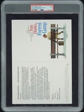1995 Forrest Gump Screening Movie Ticket PSA 5 Tom Hanks Vin Scully Narrarator 1995 Forrest Gump Screening Movie Ticket PSA 5 Tom Hanks Vin Scully Narrarator