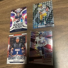 Panini NFL Green Bay Packers Rookie Card Lot - Romeo Doubs (4 Cards)